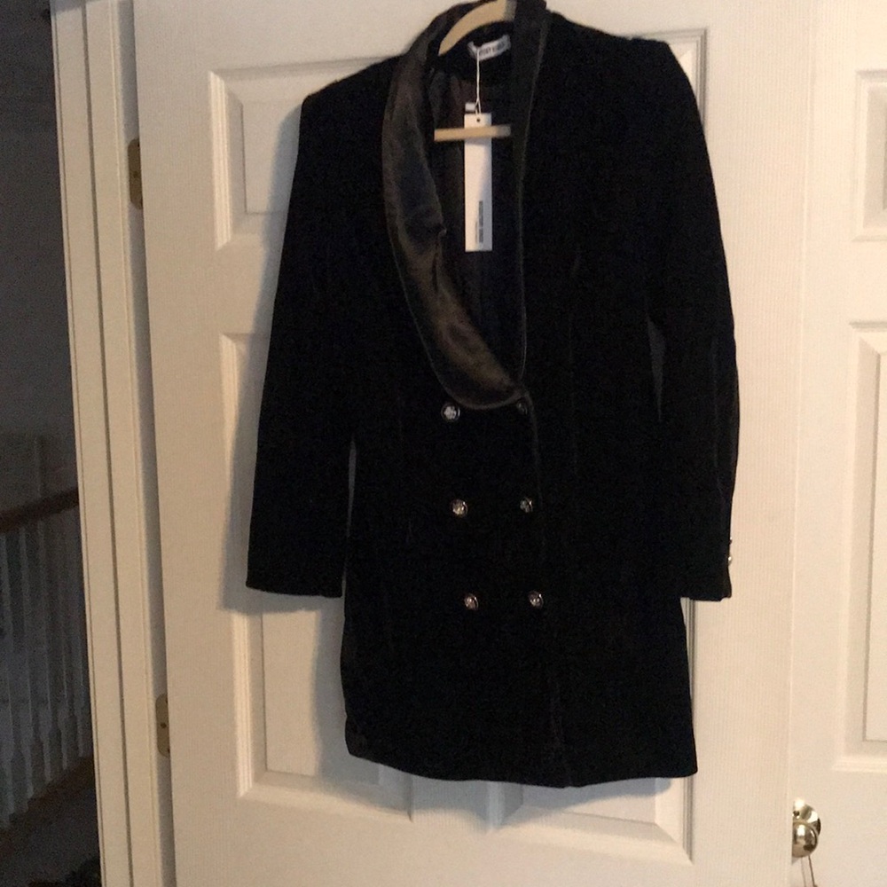 NEW Migratory Birds Velvety Double-breasted Jacket Size XL Extra Large